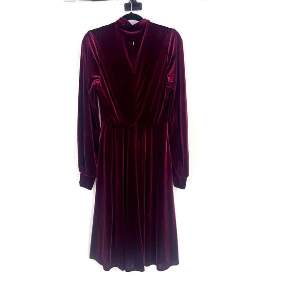 Black Halo Red Velvet Ruby Dress Size 12 - Picture 5 of 9